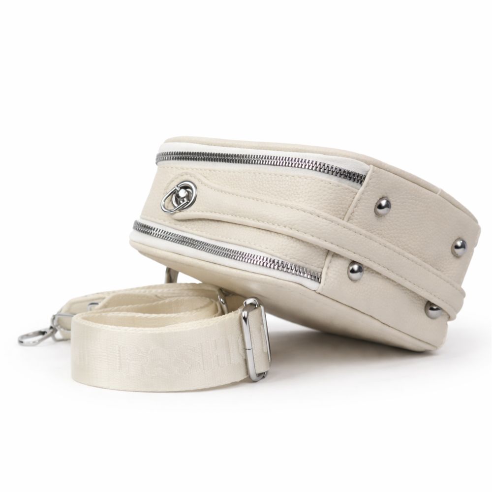 Teddy Charm Crossbody (Off White)